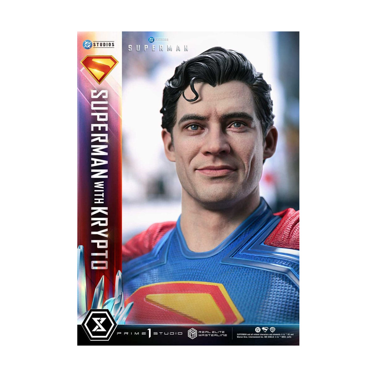 Prime 1 Studio - Superman con Krypto - Real Elite Masterline Serie 1/3