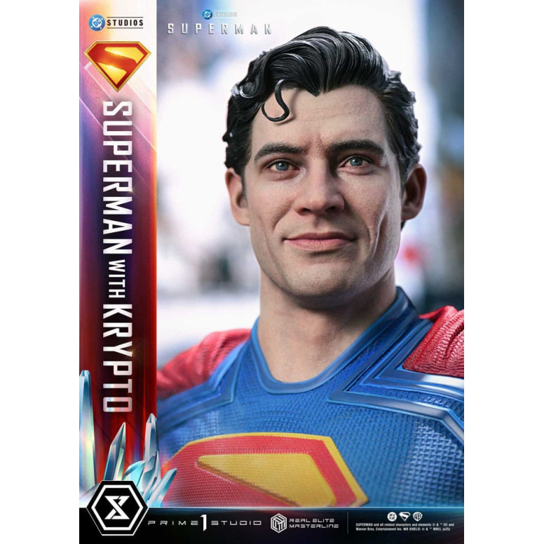 Prime 1 Studio - Superman con Krypto - Real Elite Masterline Serie 1/3