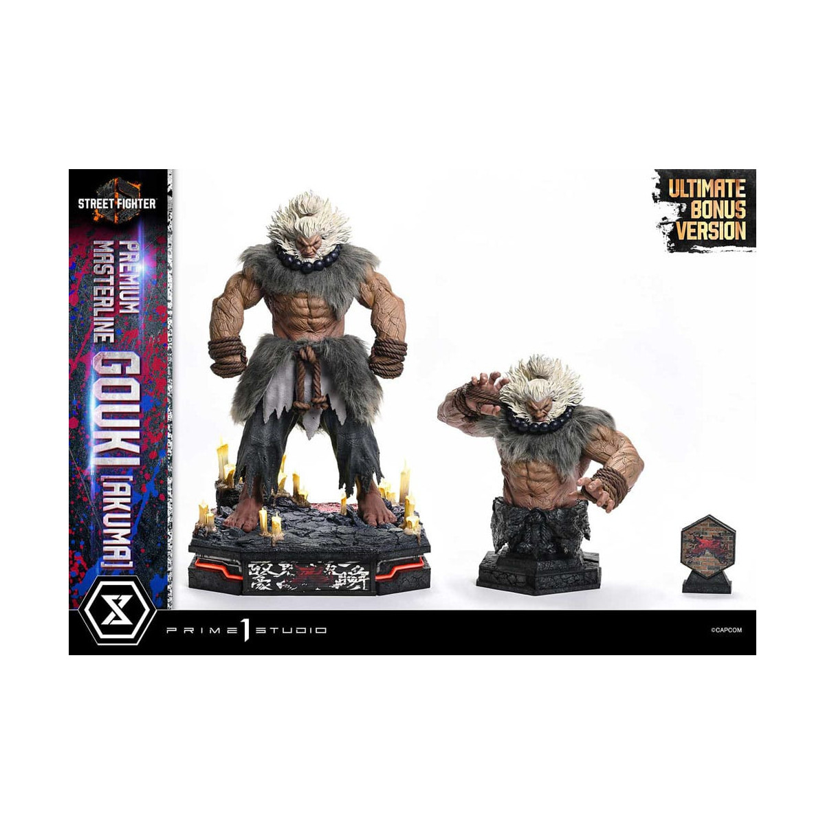 Prime 1 Studio - Street Fighter 6 - Akuma Ultimate Bonus Version Serie Premium Masterline 1/4