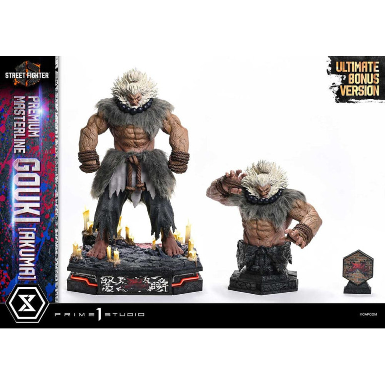 Prime 1 Studio - Street Fighter 6 - Akuma Ultimate Bonus Version Serie Premium Masterline 1/4