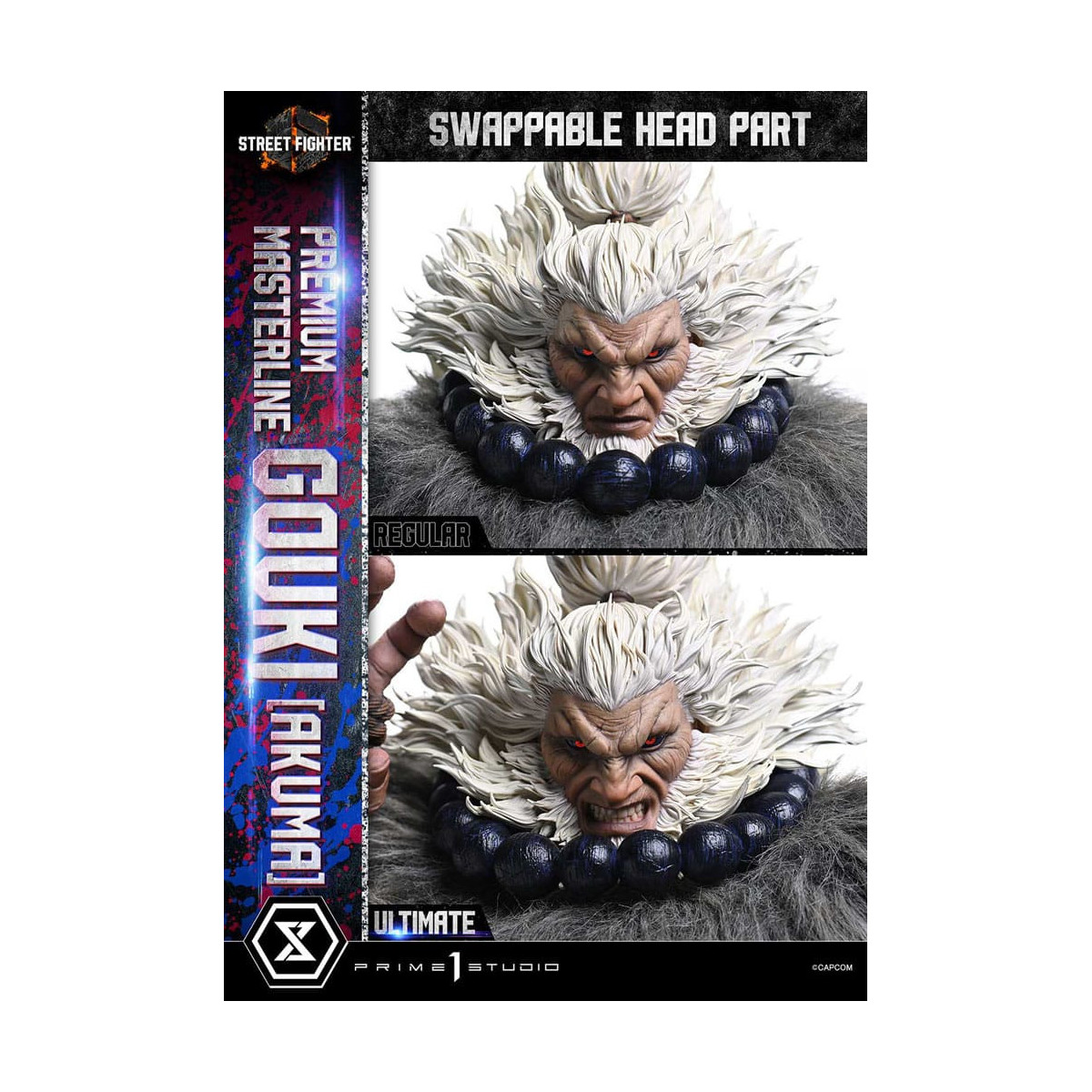 Prime 1 Studio - Street Fighter 6 - Akuma Ultimate Bonus Version Serie Premium Masterline 1/4
