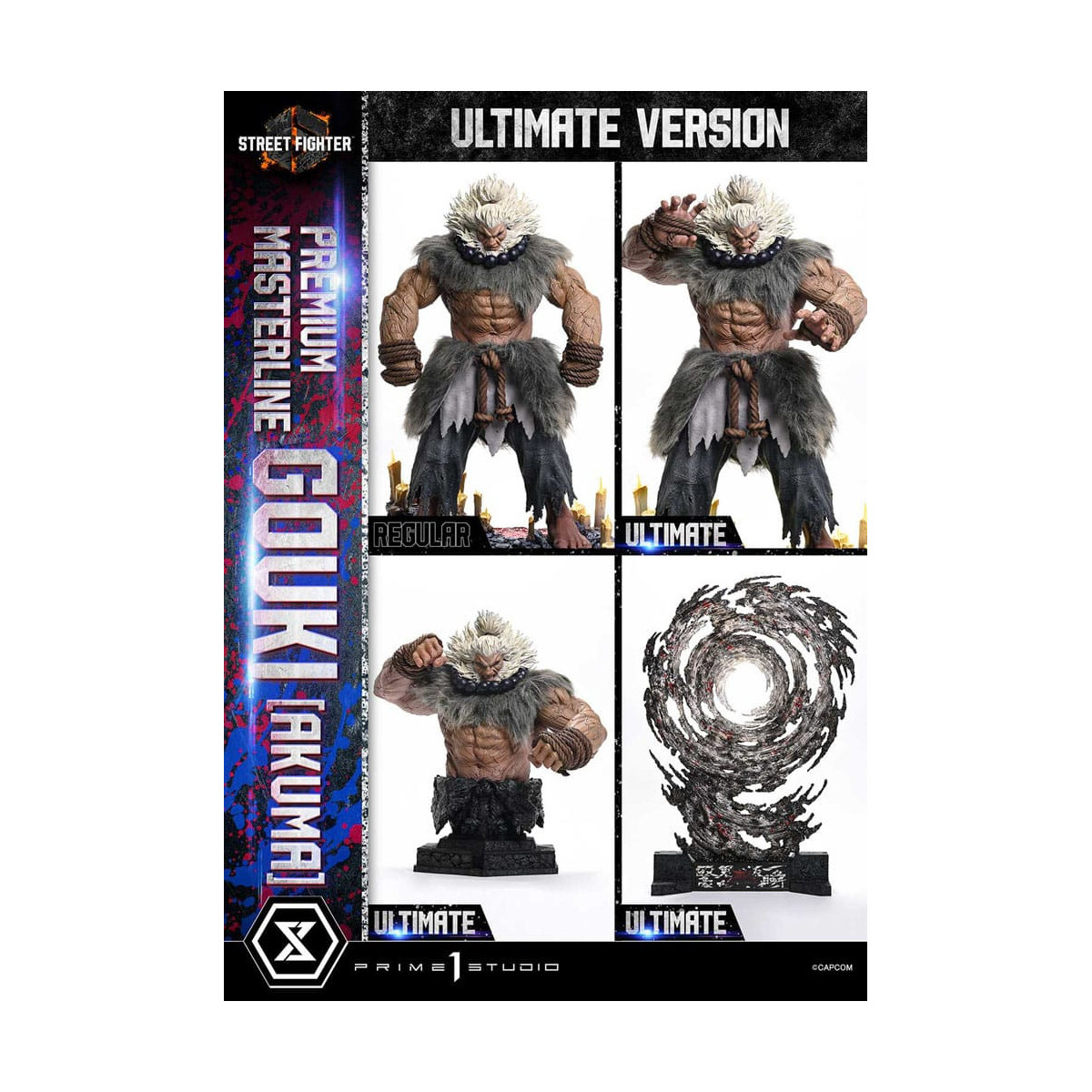 Prime 1 Studio - Street Fighter 6 - Akuma Ultimate Bonus Version Serie Premium Masterline 1/4