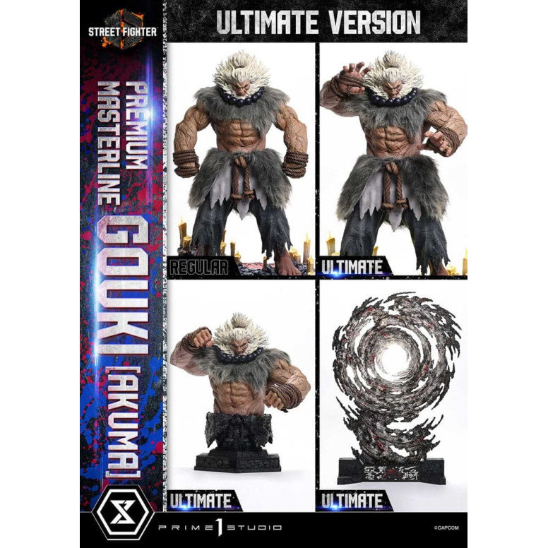 Prime 1 Studio - Street Fighter 6 - Akuma Ultimate Bonus Version Serie Premium Masterline 1/4