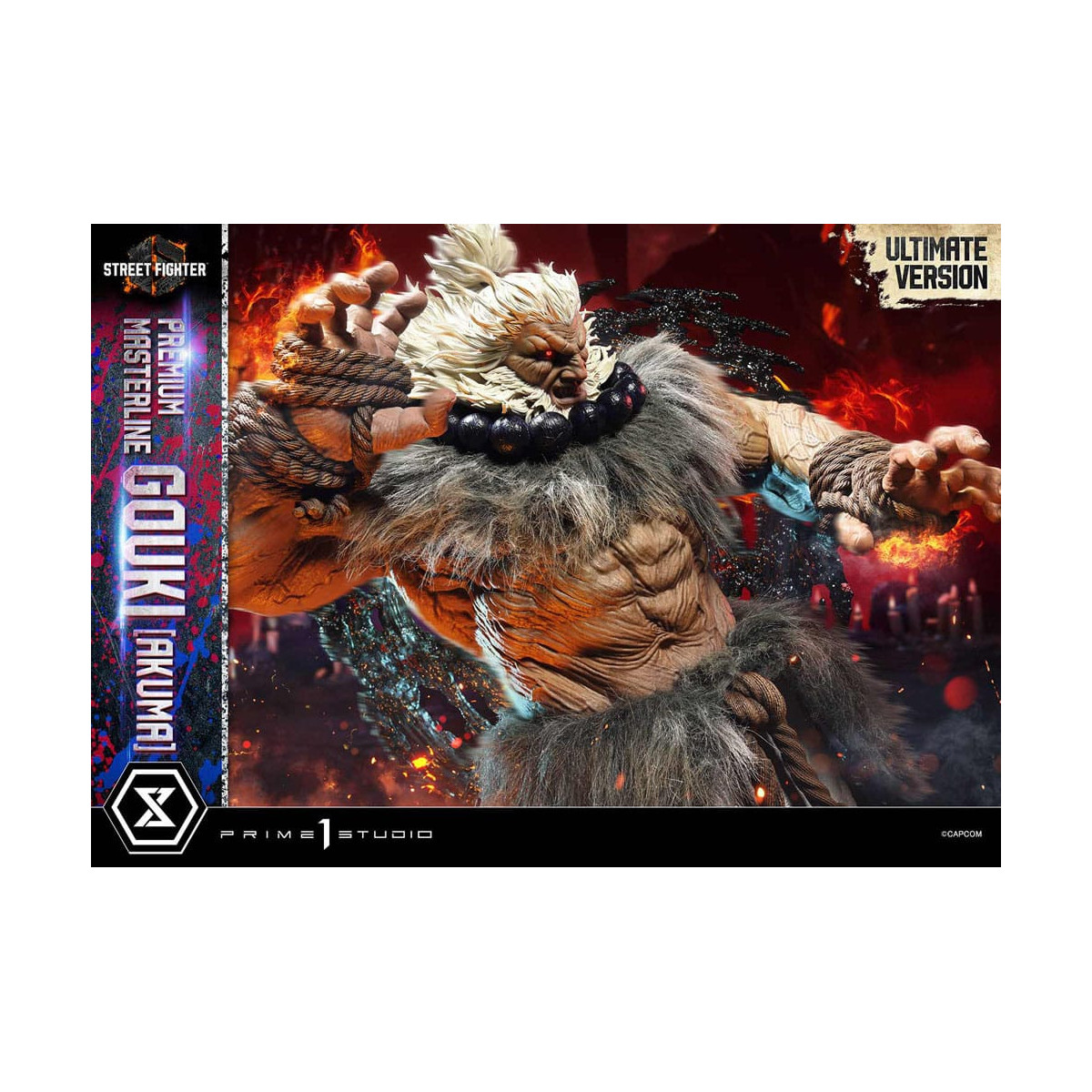Prime 1 Studio - Street Fighter 6 - Akuma Ultimate Version Serie Premium Masterline 1/4