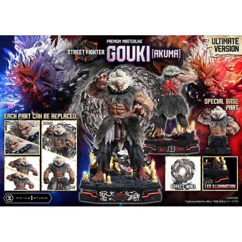 Prime 1 Studio - Street Fighter 6 - Akuma Ultimate Version Serie Premium Masterline 1/4