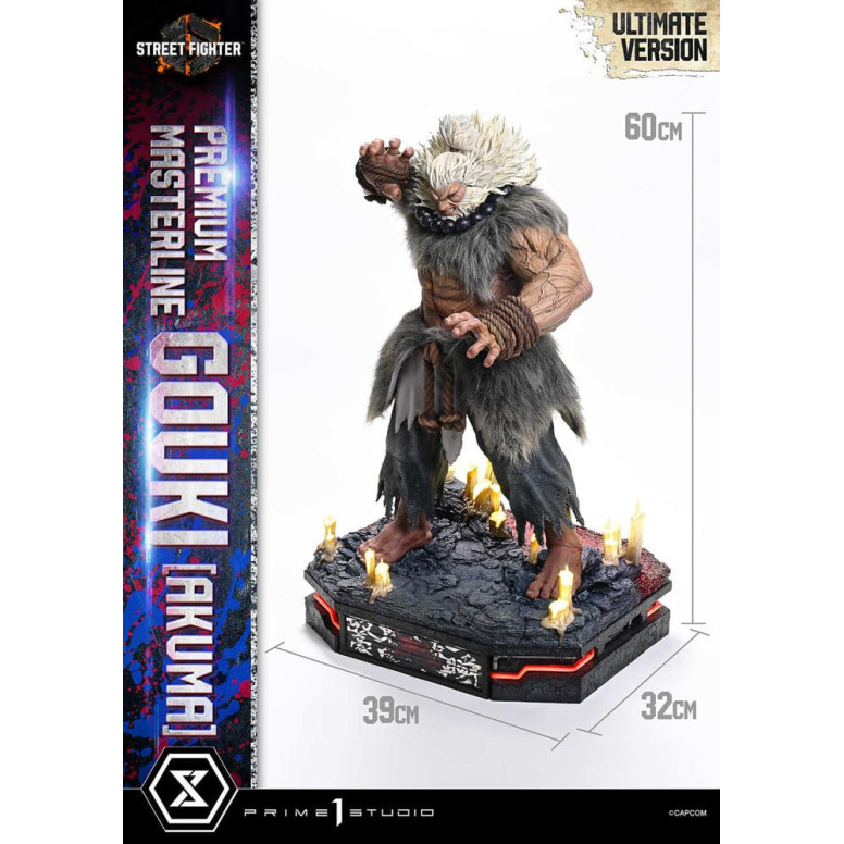 Prime 1 Studio - Street Fighter 6 - Akuma Ultimate Version Serie Premium Masterline 1/4