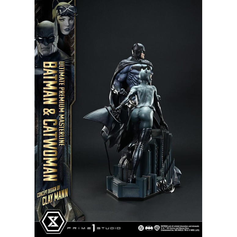 Prime 1 Studio - Batman e Catwoman (design concettuale di Clay Mann) - Ultimate Premium Masterline Series 1/4
