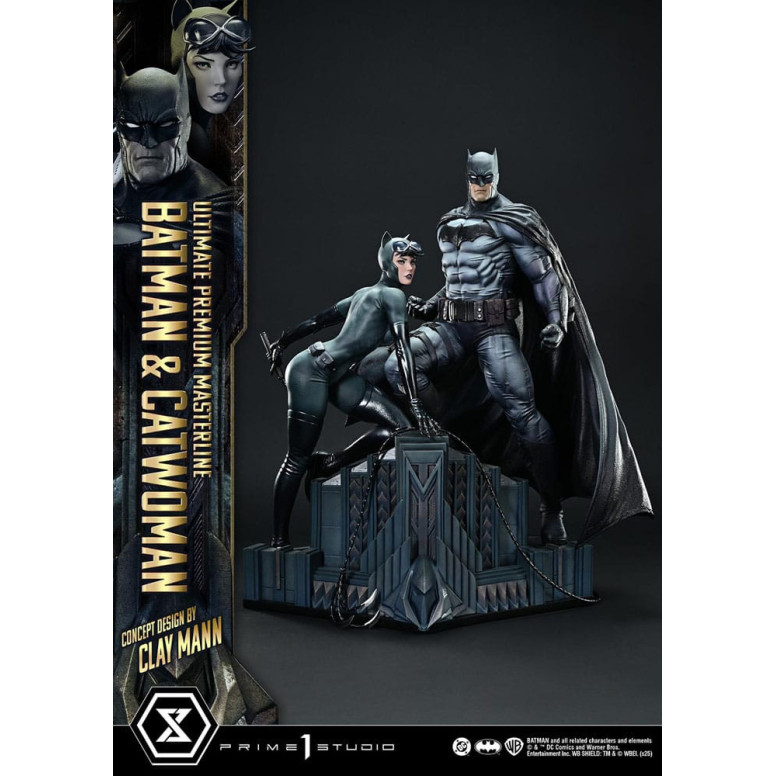 Prime 1 Studio - Batman e Catwoman (design concettuale di Clay Mann) - Ultimate Premium Masterline Series 1/4