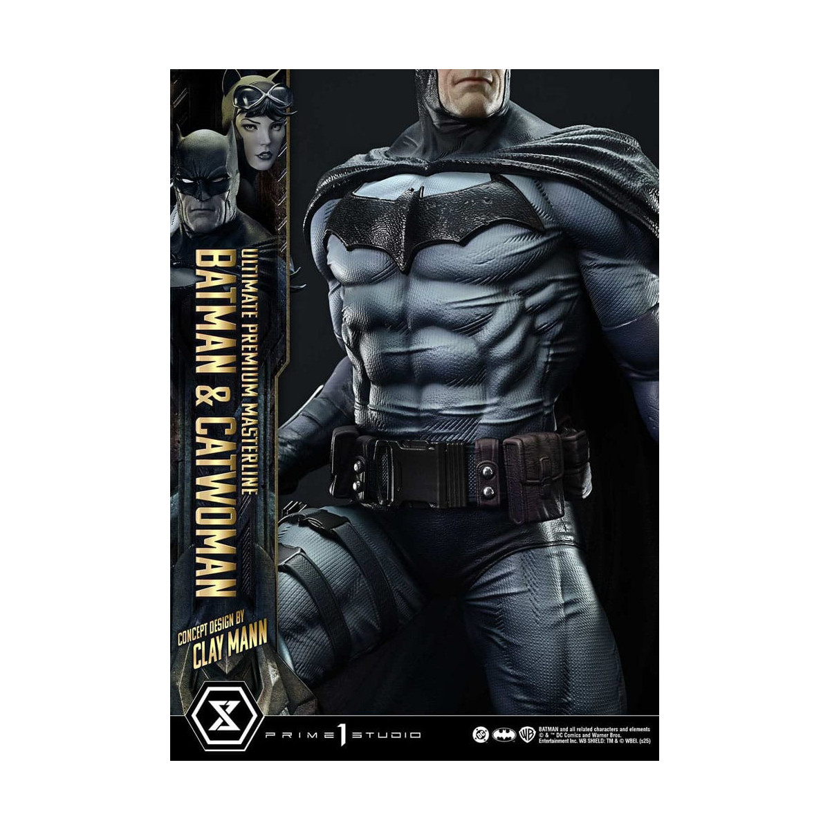 Prime 1 Studio - Batman e Catwoman (design concettuale di Clay Mann) - Ultimate Premium Masterline Series 1/4