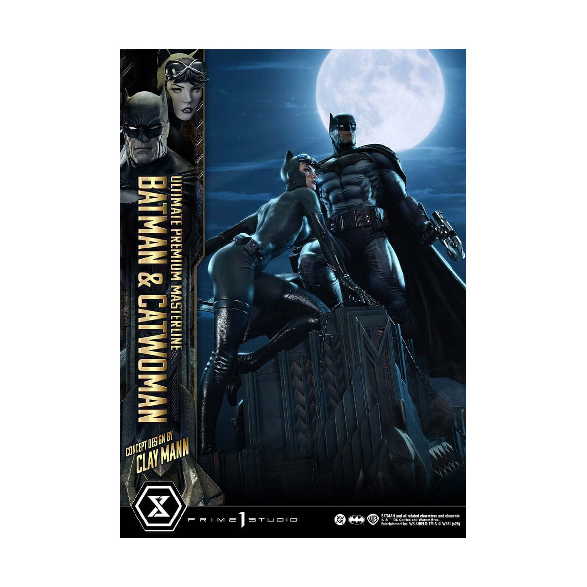 Prime 1 Studio - Batman e Catwoman (design concettuale di Clay Mann) - Ultimate Premium Masterline Series 1/4