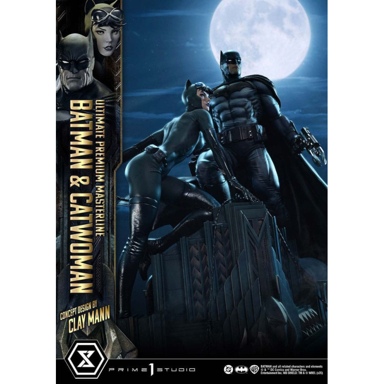 Prime 1 Studio - Batman e Catwoman (design concettuale di Clay Mann) - Ultimate Premium Masterline Series 1/4