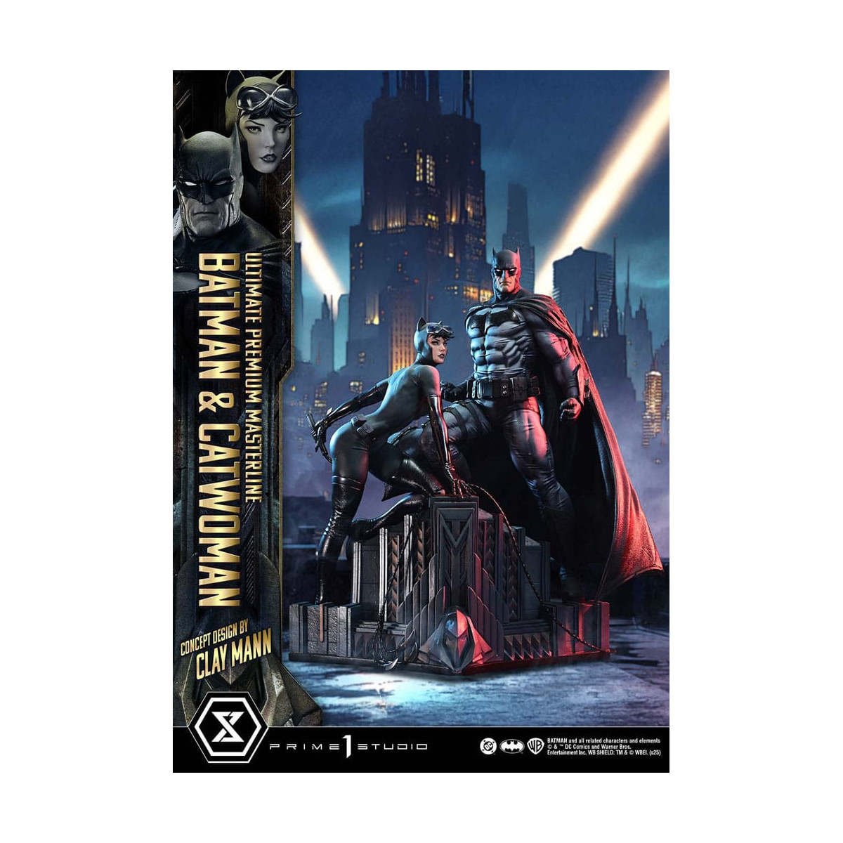 Prime 1 Studio - Batman e Catwoman (design concettuale di Clay Mann) - Ultimate Premium Masterline Series 1/4
