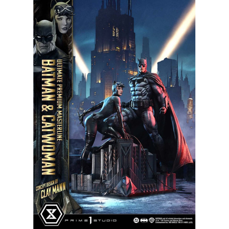 Prime 1 Studio - Batman e Catwoman (design concettuale di Clay Mann) - Ultimate Premium Masterline Series 1/4