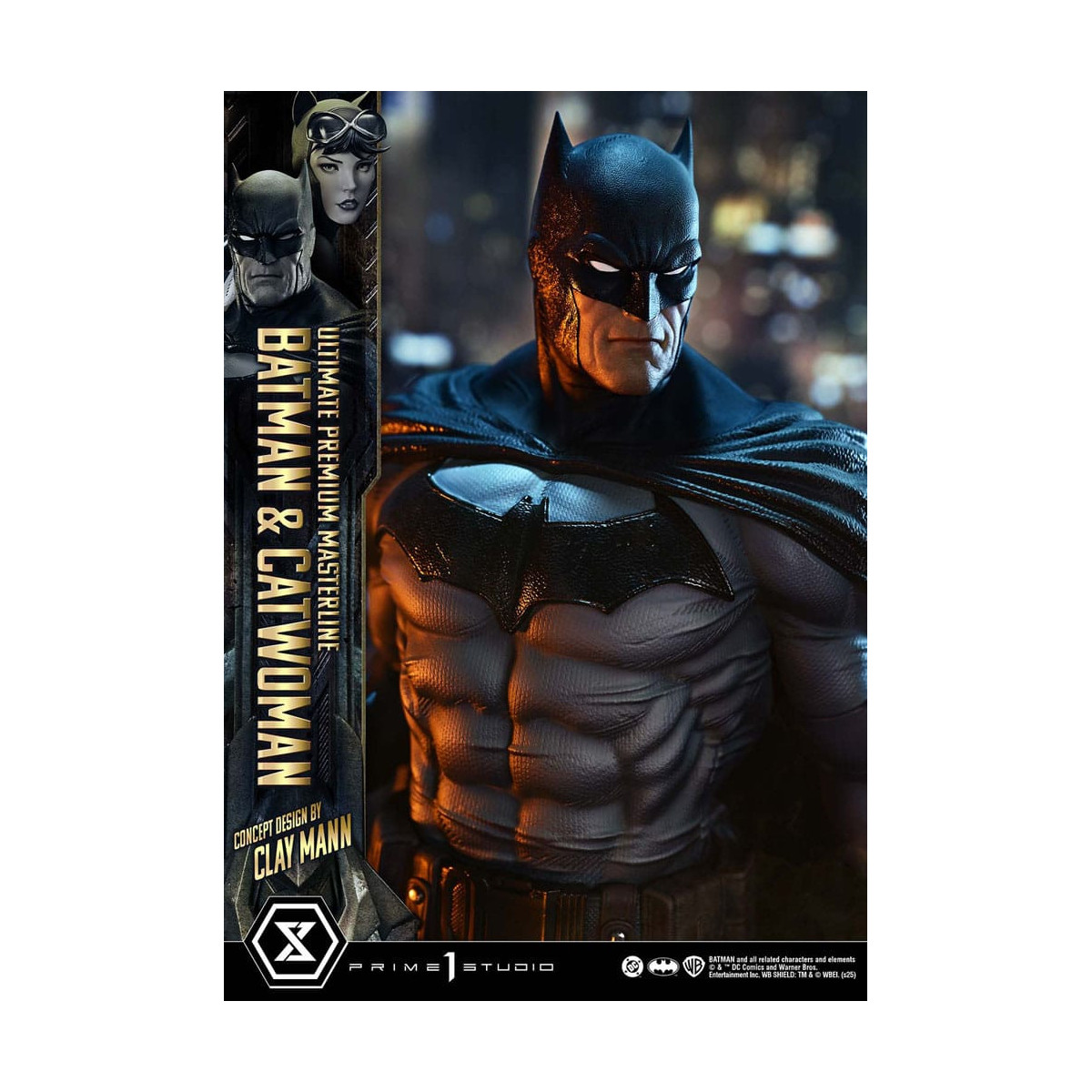 Prime 1 Studio - Batman e Catwoman (design concettuale di Clay Mann) - Ultimate Premium Masterline Series 1/4