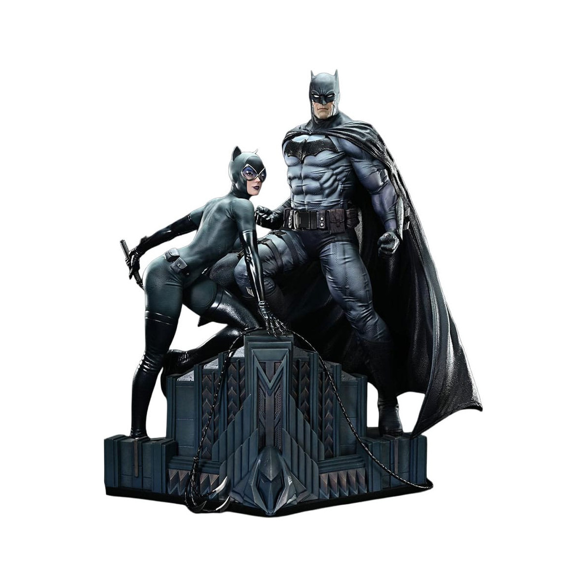 Prime 1 Studio - Batman e Catwoman (design concettuale di Clay Mann) Versione bonus - Serie Ultimate Premium Masterline 1/4
