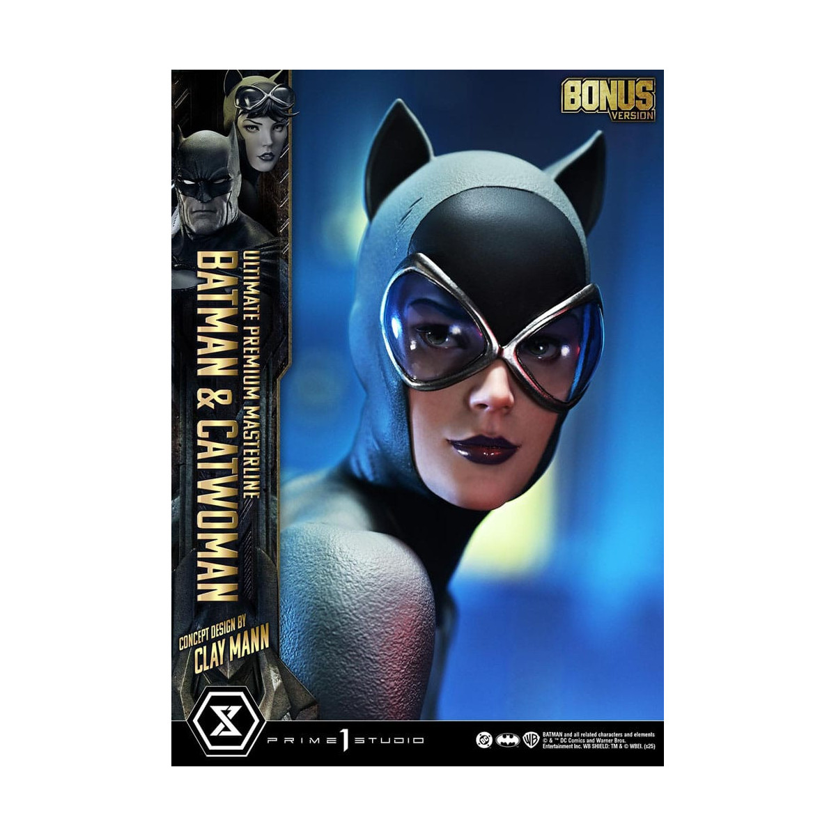 Prime 1 Studio - Batman e Catwoman (design concettuale di Clay Mann) Versione bonus - Serie Ultimate Premium Masterline 1/4