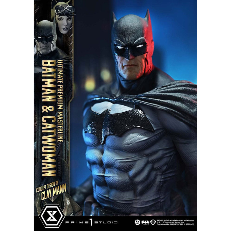 Prime 1 Studio - Batman e Catwoman (design concettuale di Clay Mann) Versione bonus - Serie Ultimate Premium Masterline 1/4