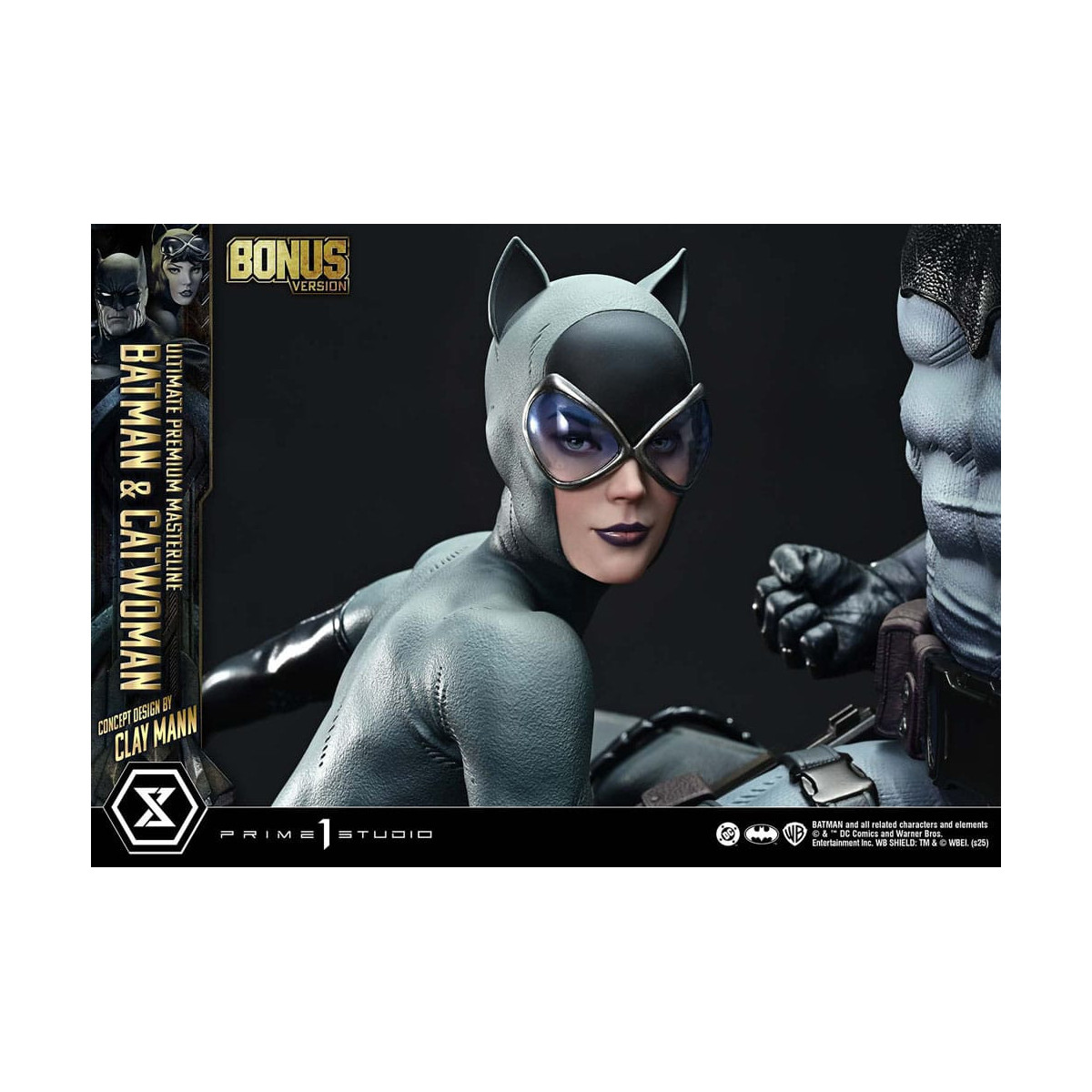 Prime 1 Studio - Batman e Catwoman (design concettuale di Clay Mann) Versione bonus - Serie Ultimate Premium Masterline 1/4