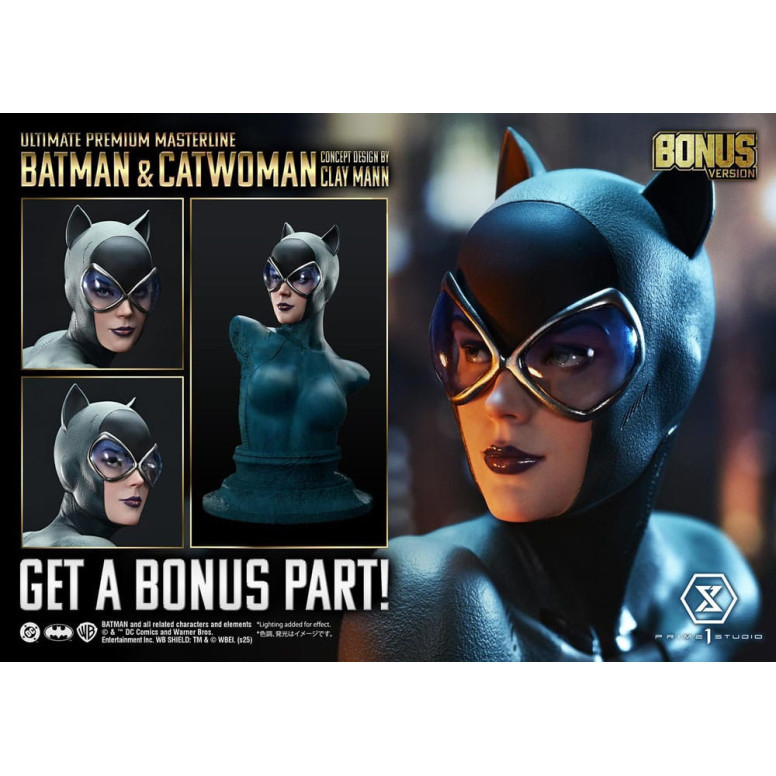 Prime 1 Studio - Batman e Catwoman (design concettuale di Clay Mann) Versione bonus - Serie Ultimate Premium Masterline 1/4