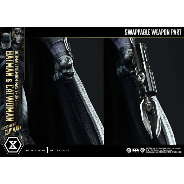 Prime 1 Studio - Batman e Catwoman (design concettuale di Clay Mann) Versione bonus - Serie Ultimate Premium Masterline 1/4