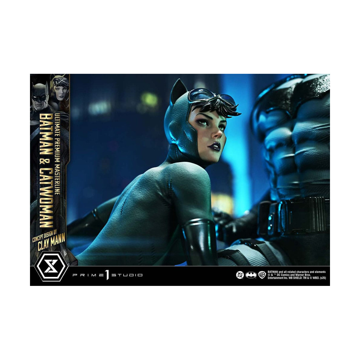 Prime 1 Studio - Batman e Catwoman (design concettuale di Clay Mann) Versione bonus - Serie Ultimate Premium Masterline 1/4