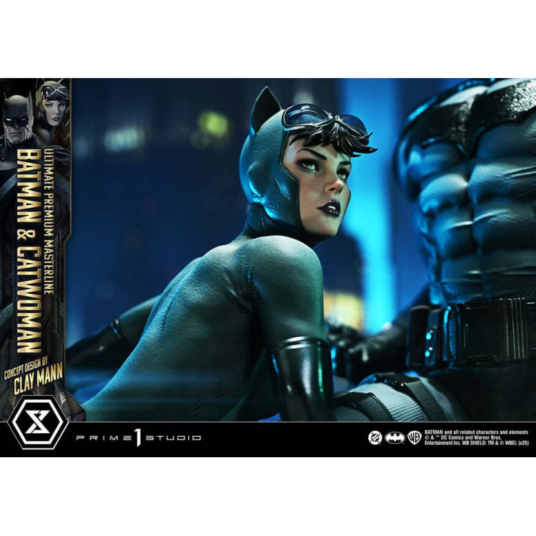 Prime 1 Studio - Batman e Catwoman (design concettuale di Clay Mann) Versione bonus - Serie Ultimate Premium Masterline 1/4