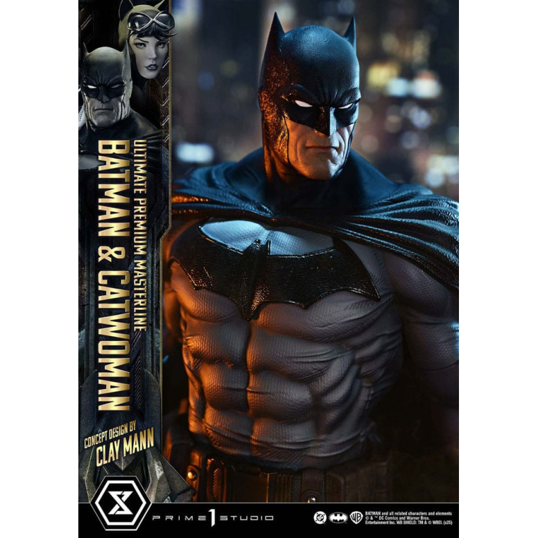 Prime 1 Studio - Batman e Catwoman (design concettuale di Clay Mann) Versione bonus - Serie Ultimate Premium Masterline 1/4