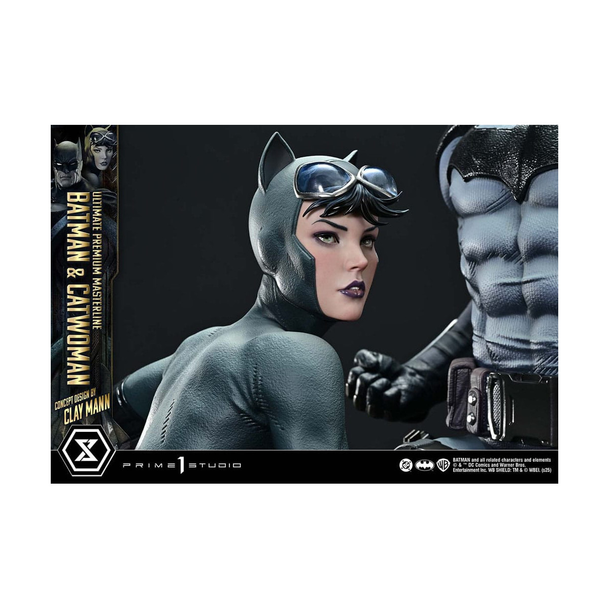 Prime 1 Studio - Batman e Catwoman (design concettuale di Clay Mann) Versione bonus - Serie Ultimate Premium Masterline 1/4