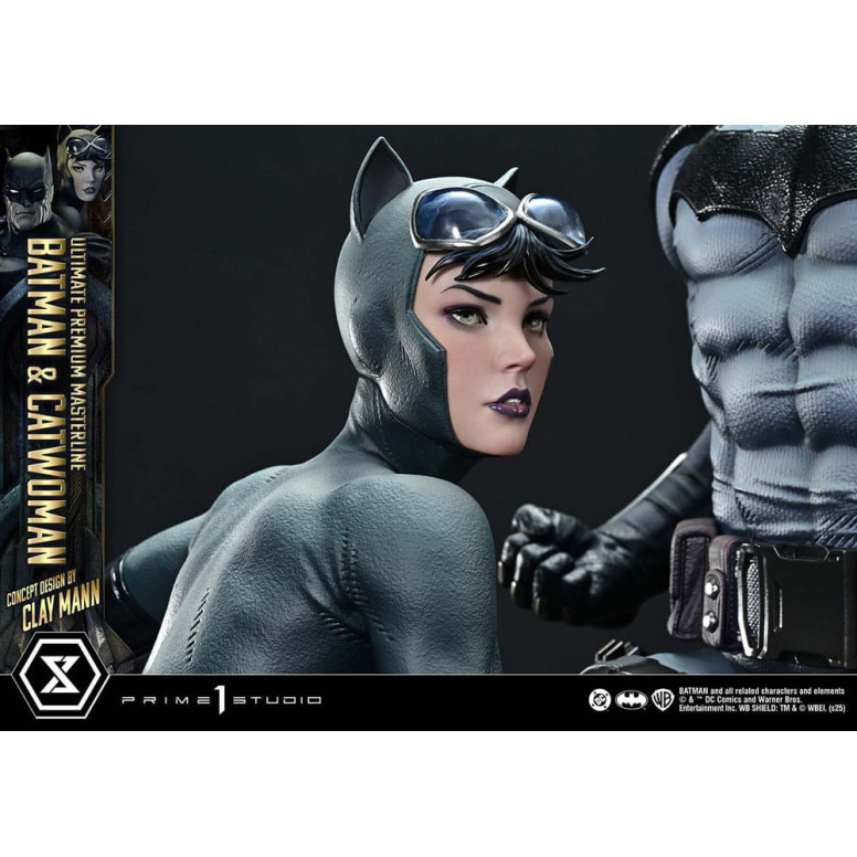 Prime 1 Studio - Batman e Catwoman (design concettuale di Clay Mann) Versione bonus - Serie Ultimate Premium Masterline 1/4