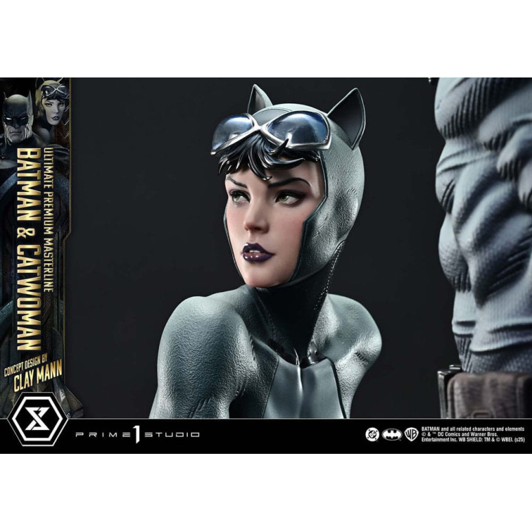 Prime 1 Studio - Batman e Catwoman (design concettuale di Clay Mann) Versione bonus - Serie Ultimate Premium Masterline 1/4
