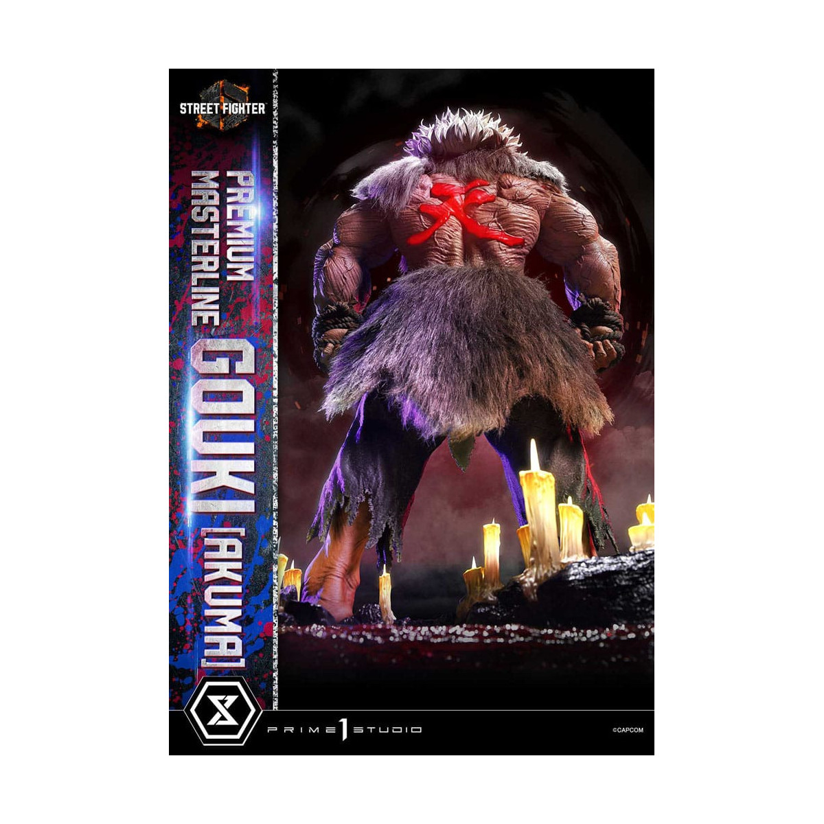 Prime 1 Studio - Street Fighter 6 - Akuma Versione regolare Serie Premium Masterline 1/4
