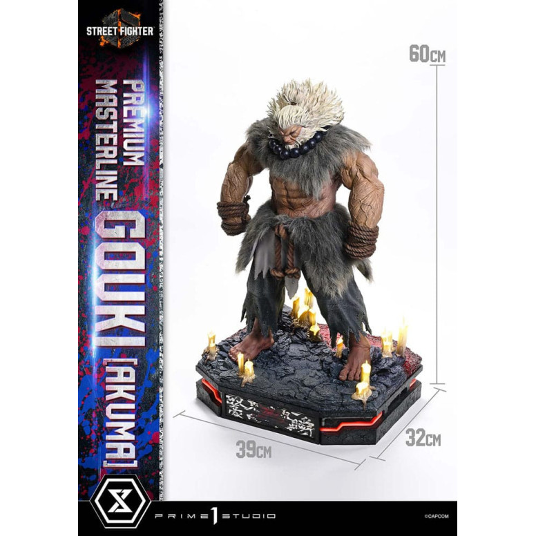 Prime 1 Studio - Street Fighter 6 - Akuma Versione regolare Serie Premium Masterline 1/4