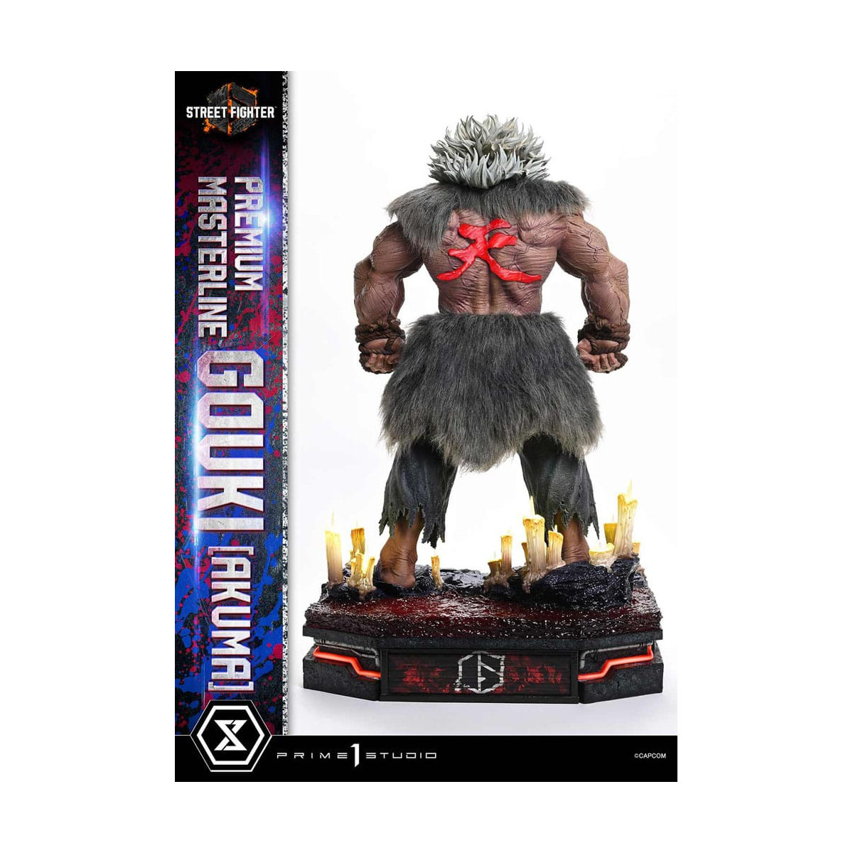 Prime 1 Studio - Street Fighter 6 - Akuma Versione regolare Serie Premium Masterline 1/4
