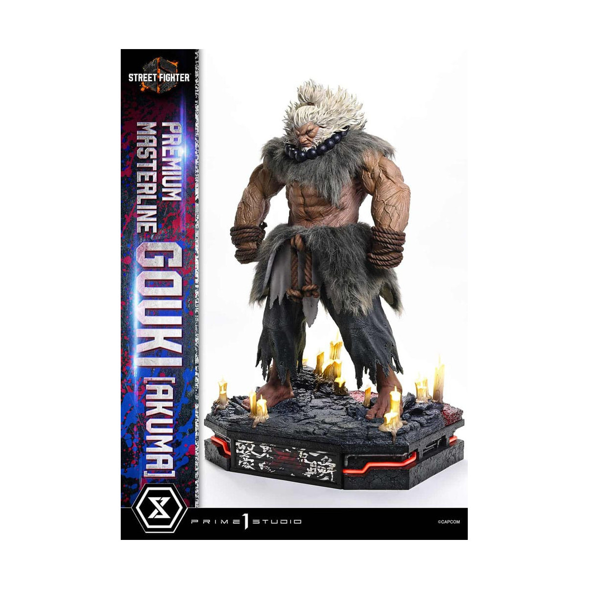 Prime 1 Studio - Street Fighter 6 - Akuma Versione regolare Serie Premium Masterline 1/4