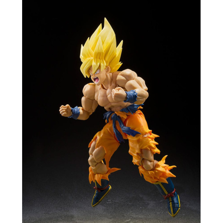 Bandai Tamashii - Dragon Ball Z Super Saiyan Son Goku - Super Saiyan leggendario (selezione migliore) - SHF SHFiguarts