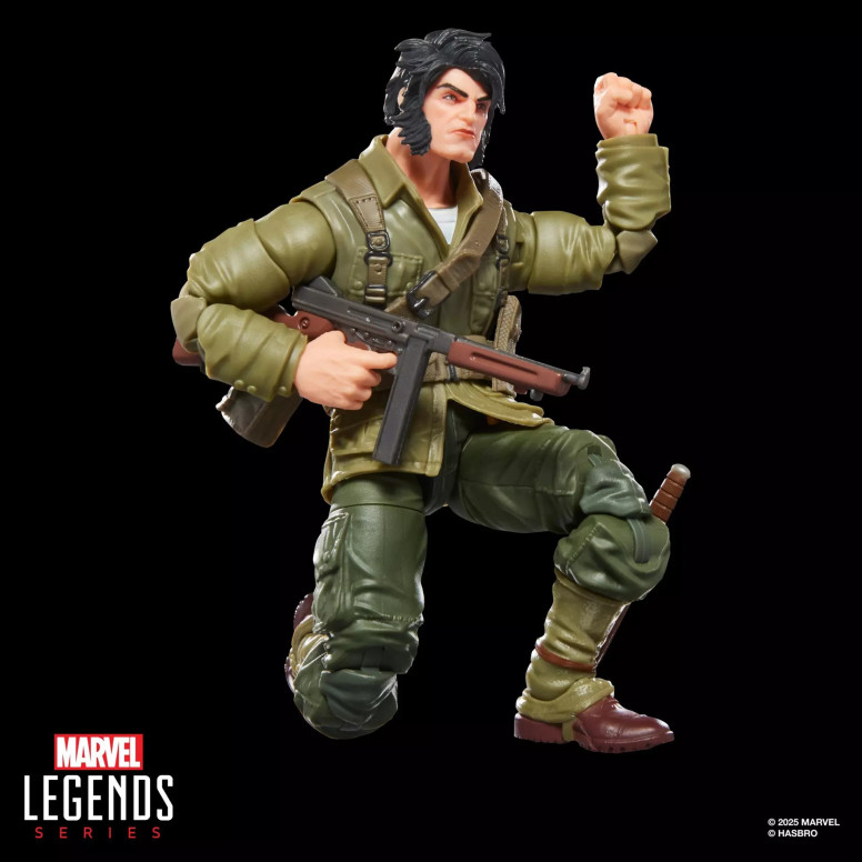 Marvel Legends - Wolverine (WWII Logan) - Giustiziere BAF