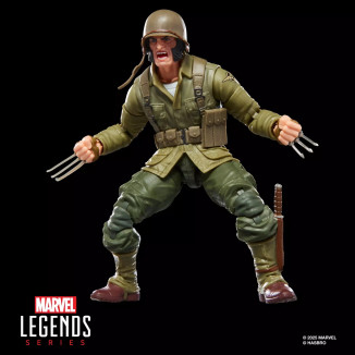 Marvel Legends - Wolverine (WWII Logan) - Giustiziere BAF