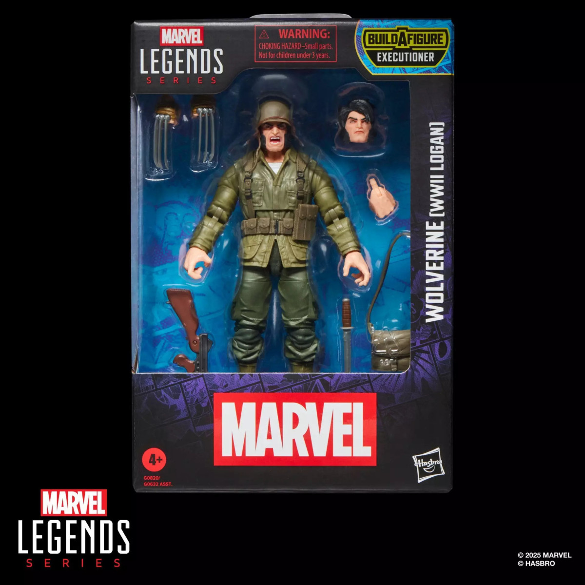 Marvel Legends - Wolverine (WWII Logan) - Giustiziere BAF