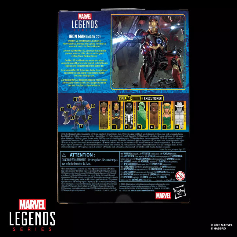 Marvel Legends - Iron Man (Mark 72) - Boia BAF