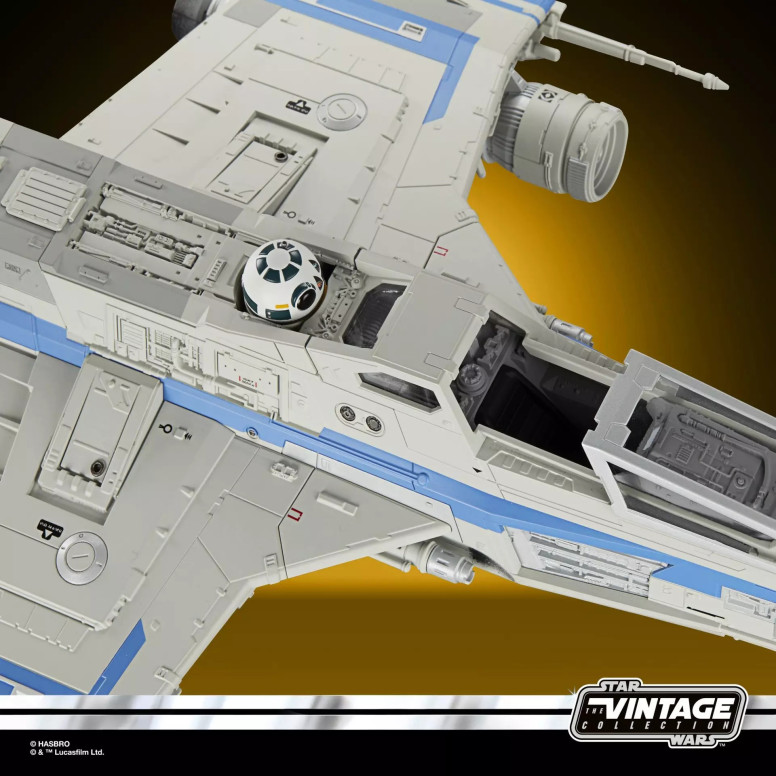 Hasbro - Star Wars Collezione Vintage - Nuova Repubblica E-Wing e KE4-N4 - Ahsoka