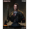 Queen Studios - Busto a grandezza naturale del T-800 danneggiato dalla battaglia - Terminator 2