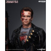 Queen Studios - Busto a grandezza naturale del T-800 danneggiato dalla battaglia - Terminator 2
