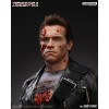 Queen Studios - Busto a grandezza naturale del T-800 danneggiato dalla battaglia - Terminator 2
