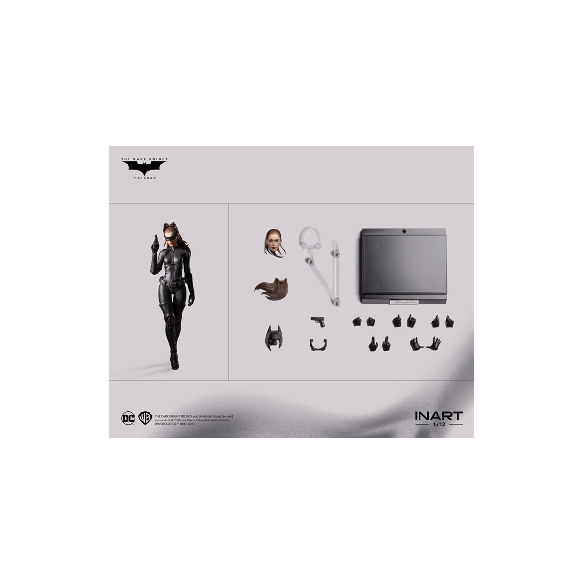 INART - The Dark Knight Rises: Catwoman figura in scala 1/12 di Selina Kyle