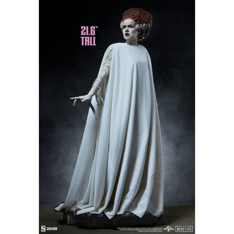 Sideshow Universal Monsters - Formato Premium La sposa di Frankenstein 1/4 - La sposa di Frankenstein (costume in tessuto)