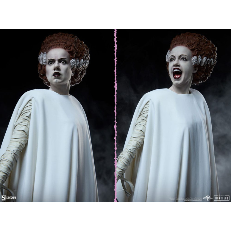 Sideshow Universal Monsters - Formato Premium La sposa di Frankenstein 1/4 - La sposa di Frankenstein (costume in tessuto)