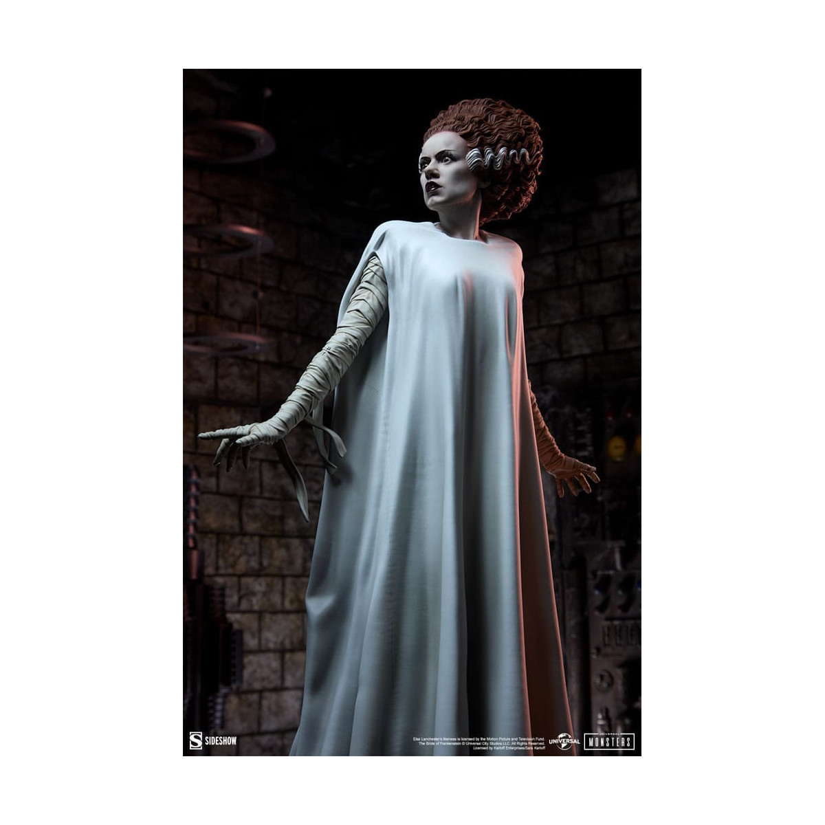 Sideshow Universal Monsters - Formato Premium La sposa di Frankenstein 1/4 - La sposa di Frankenstein