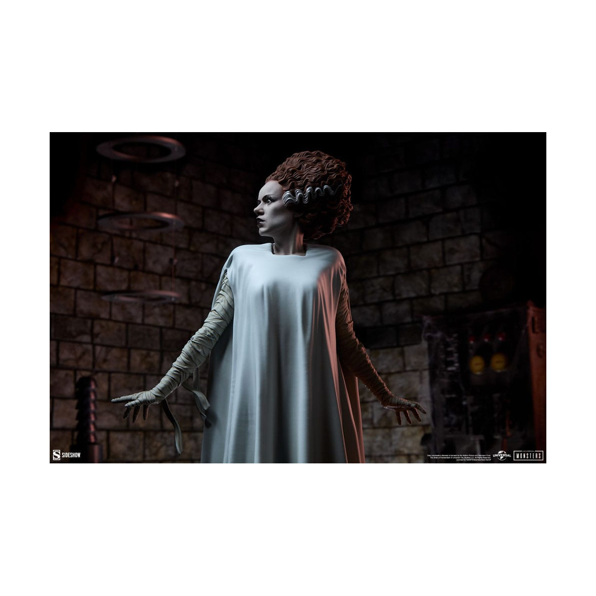 Sideshow Universal Monsters - Formato Premium La sposa di Frankenstein 1/4 - La sposa di Frankenstein