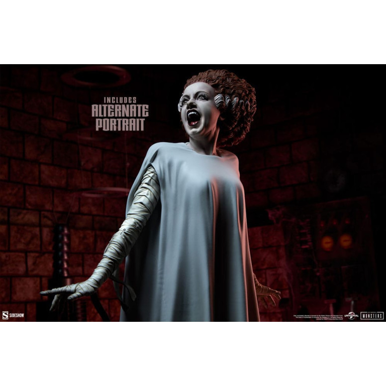 Sideshow Universal Monsters - Formato Premium La sposa di Frankenstein 1/4 - La sposa di Frankenstein