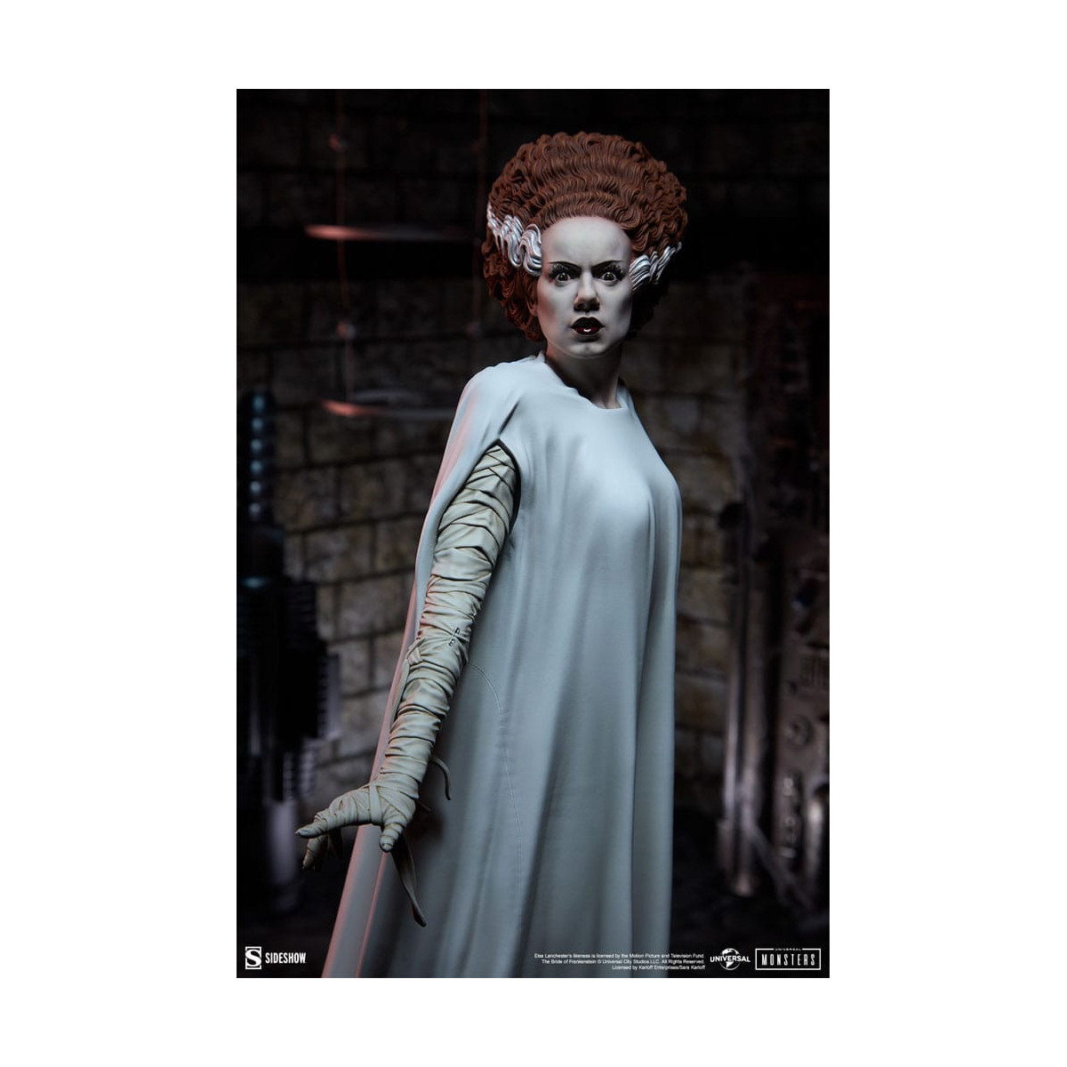 Sideshow Universal Monsters - Formato Premium La sposa di Frankenstein 1/4 - La sposa di Frankenstein